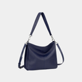 Borsa a Tracolla Donna in Vera Pelle Hobo Grande con 2 Cinghie
