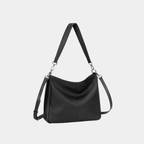 Borsa a Tracolla Donna in Vera Pelle Hobo Grande con 2 Cinghie