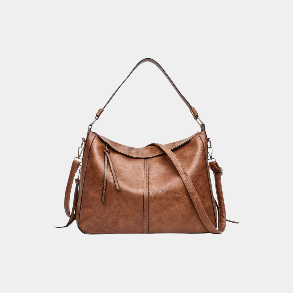 Borsa a Spalla Donna Hobo in Pelle PU con Tracolla Rimovibile