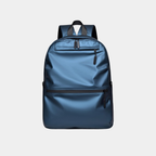 Zaino Uomo Daypack in Pelle Sintetica Impermeabile Laptop 14" Nero