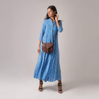 Borsa a Spalla Donna in Vera Pelle Look Vintage con Tracolla