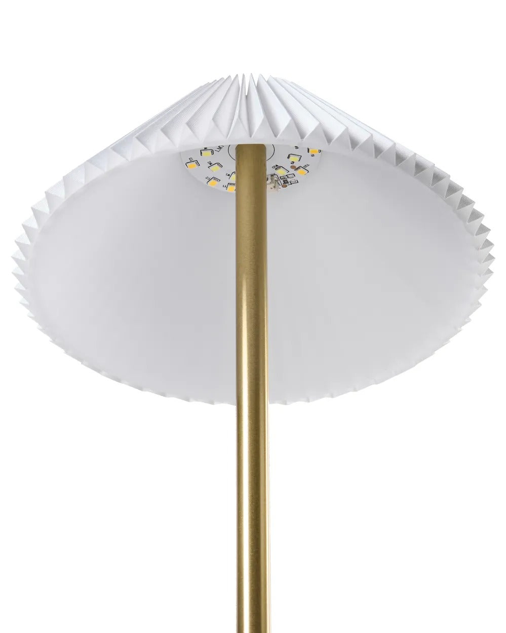 Lot de 2 lampes de table LED sans fil Avec variateur Métal Doré