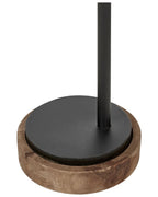 Lampe de bureau Bois de manguier Marron foncé