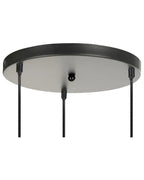 Lampe suspension Osier Naturel Blanc Marron