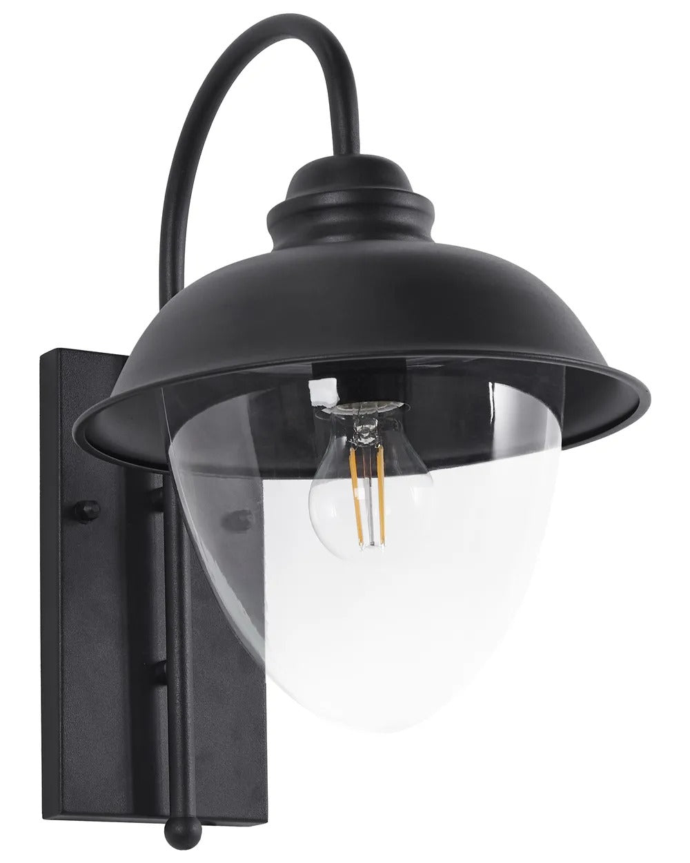 Lampe murale pour l'extérieur Noir