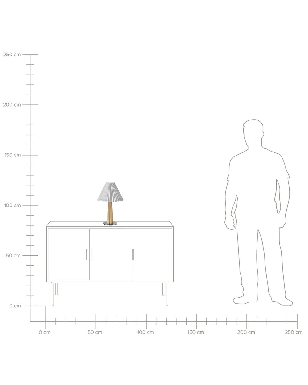 Lampe à poser Bois Naturel