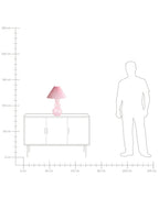 Lampe à poser Verre Rose