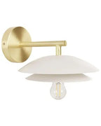 Lampe murale Blanc Métal