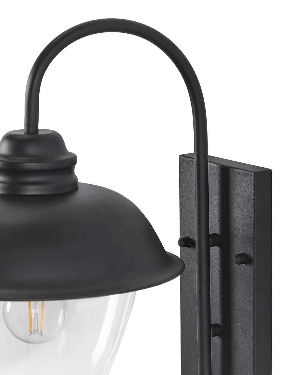 Lampe murale pour l'extérieur Noir