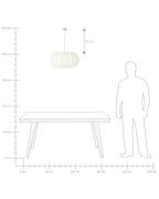 Lampe suspension Blanc