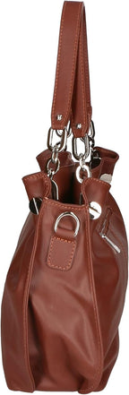 Borsa a Spalla Donna in Vera Pelle Artigianale 30x38x12 cm