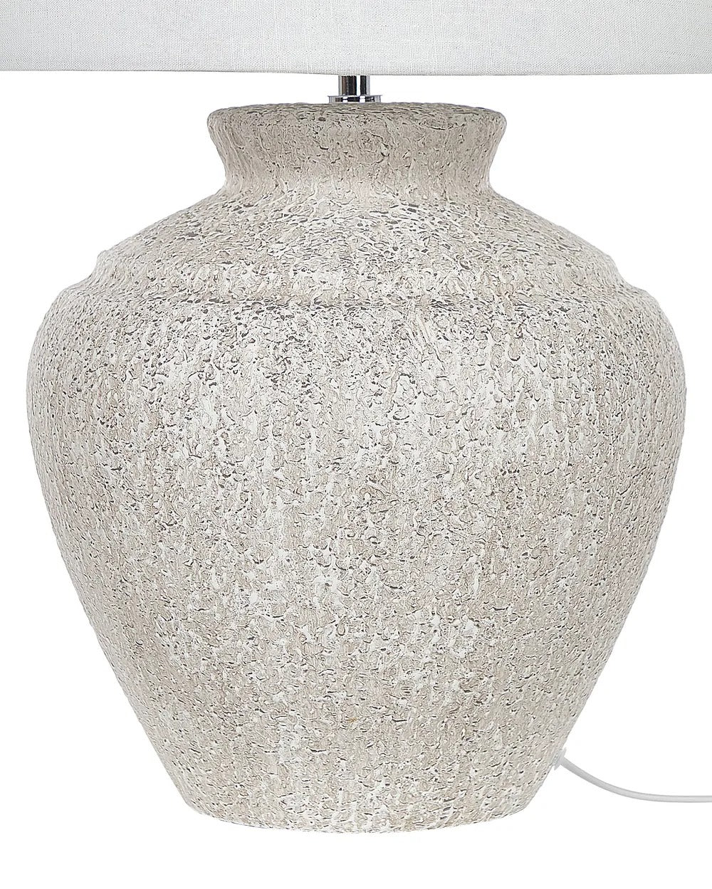 Lampe à poser Céramique Beige clair