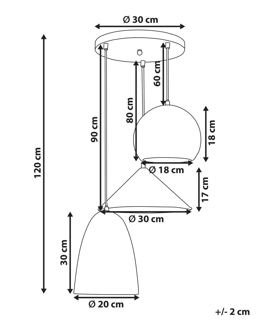 Lampe suspension Osier Naturel Blanc Marron