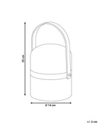 Lampe de table d'extérieur LED Avec télécommande Blanc