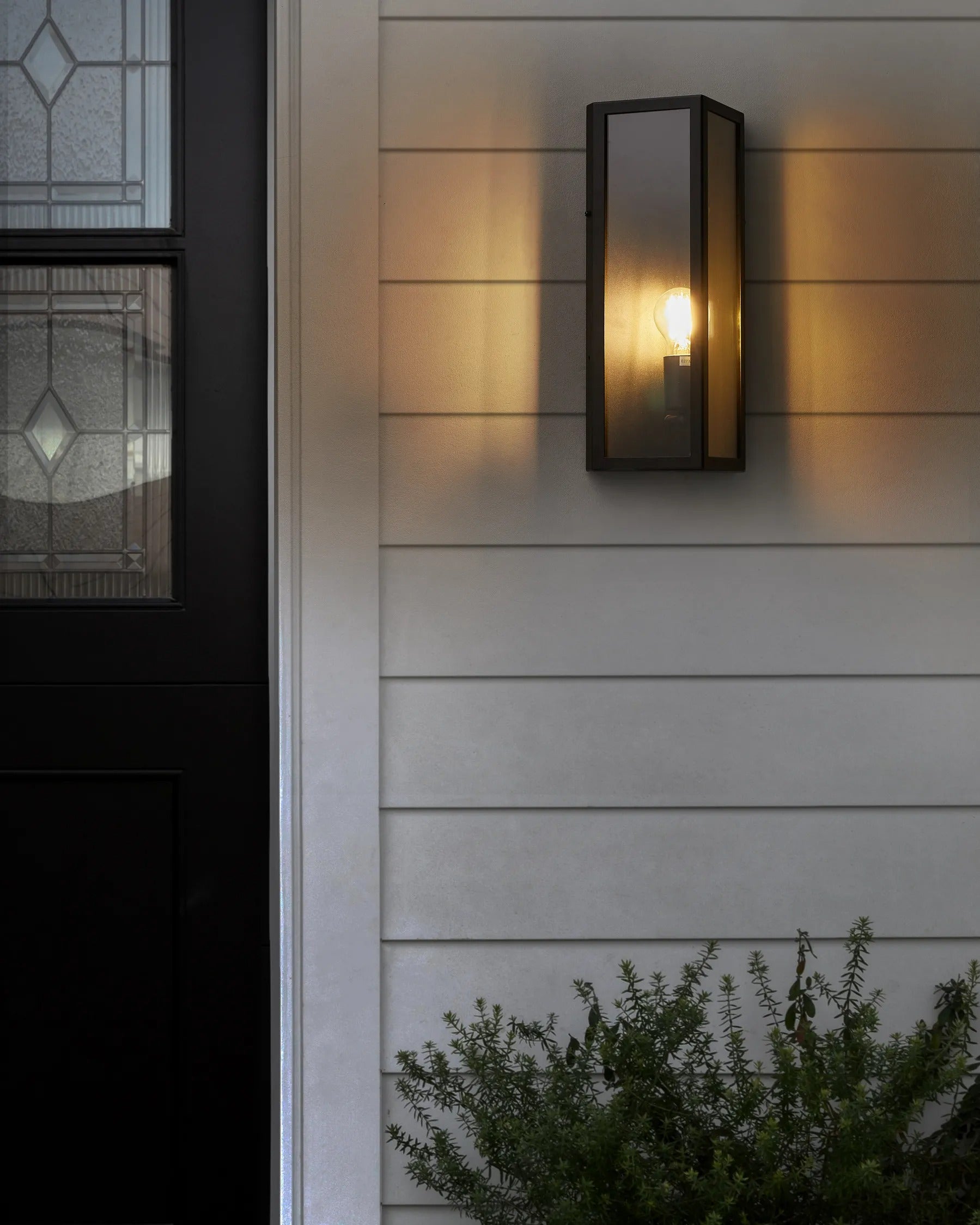 Lampe murale pour l'extérieur Noir