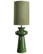 Lampe à poser Rouge/Vert olive