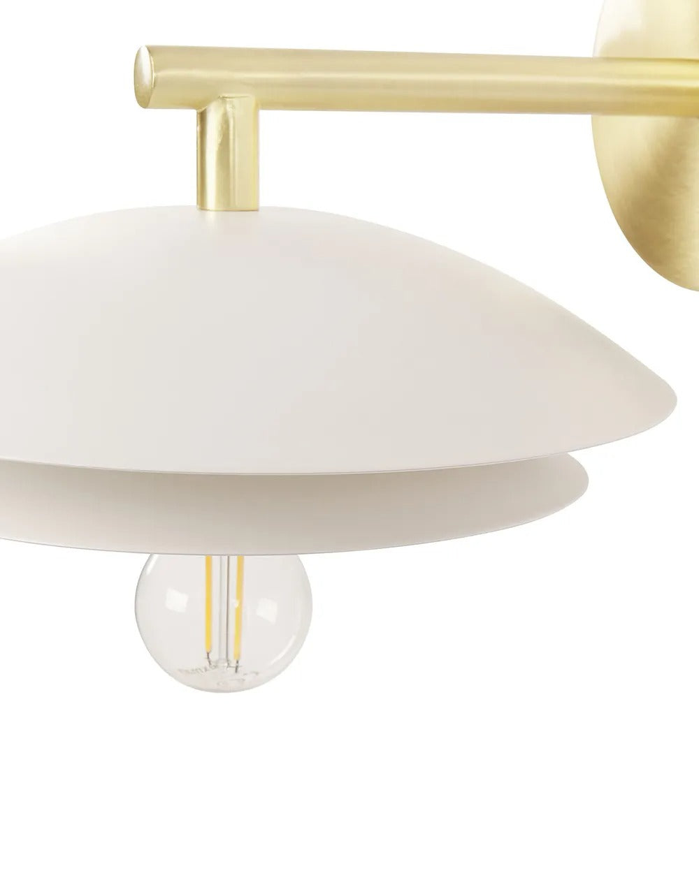 Lampe murale Blanc Métal