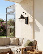 Lampe murale pour l'extérieur Noir