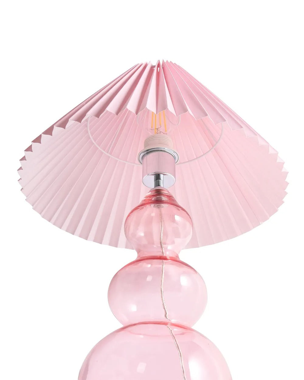 Lampe à poser Verre Rose