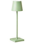 Lampe de table LED sans fil Métal Vert clair