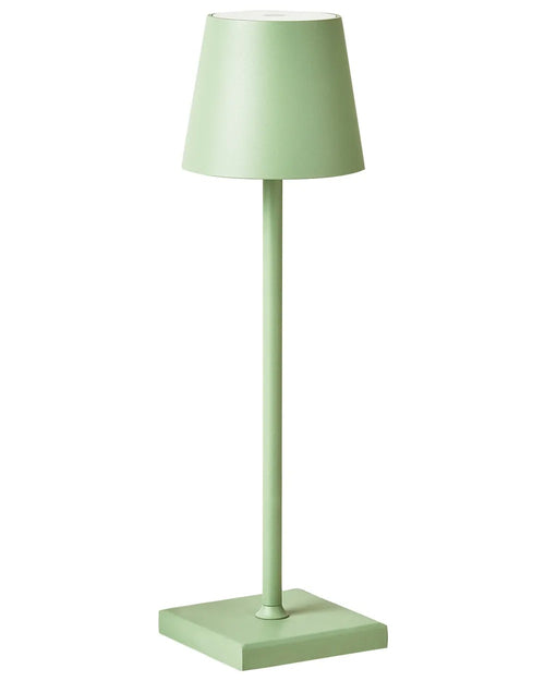 Lampe de table LED sans fil Métal Vert clair