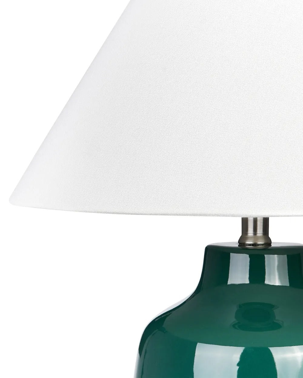 Lampe à poser Céramique Vert foncé