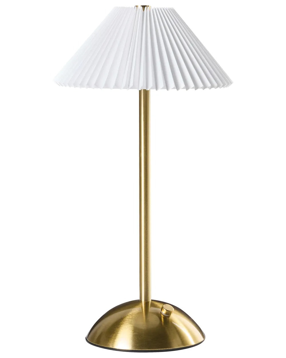 Lot de 2 lampes de table LED sans fil Avec variateur Métal Doré