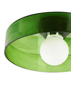 Plafonnier Verre Vert