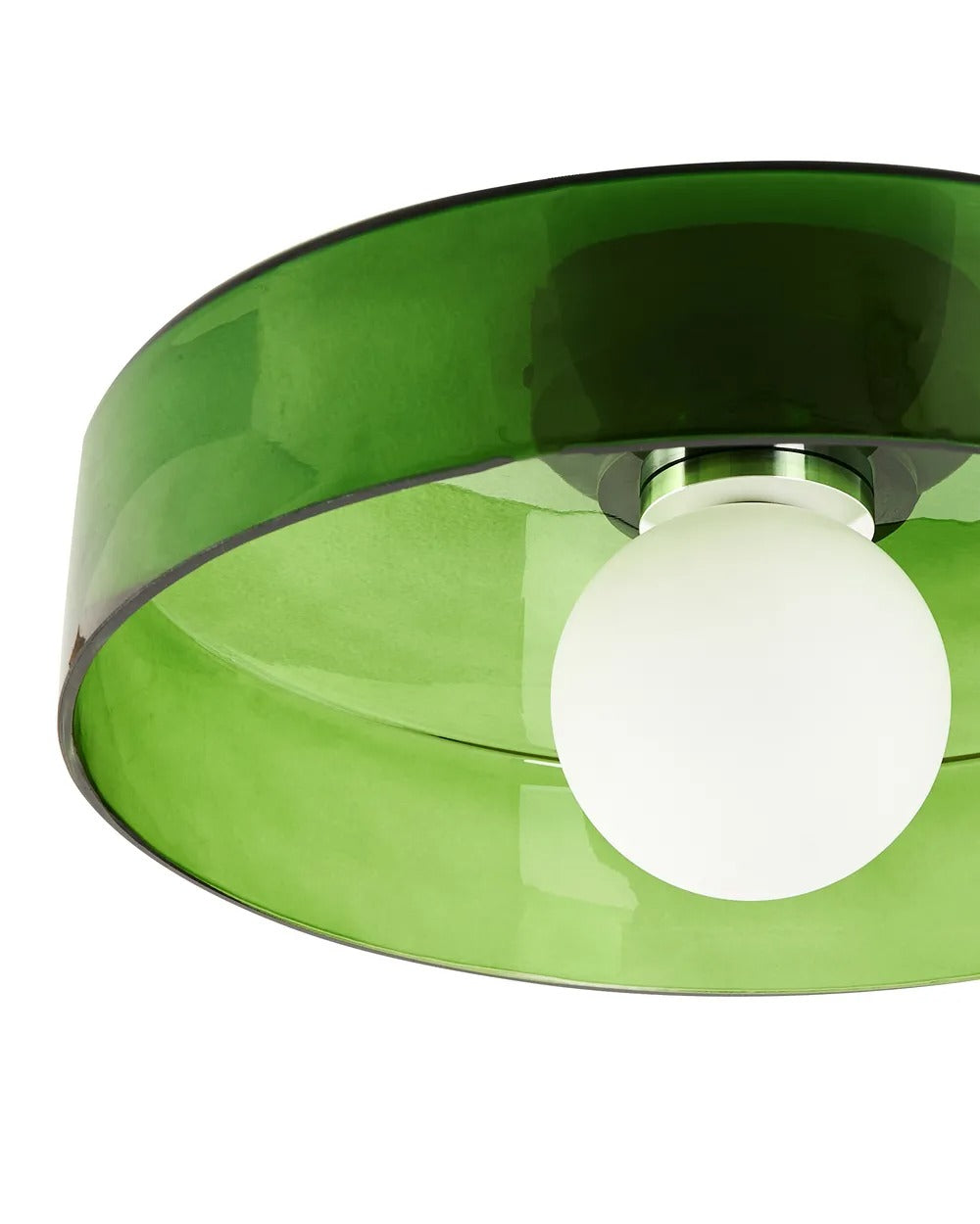 Plafonnier Verre Vert
