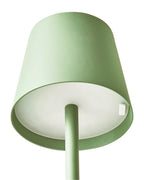 Lampe de table LED sans fil Métal Vert clair