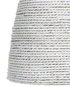 Lampe suspension Osier Naturel Blanc Marron