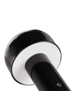 Lampe de table LED sans fil Avec variateur Métal Noir